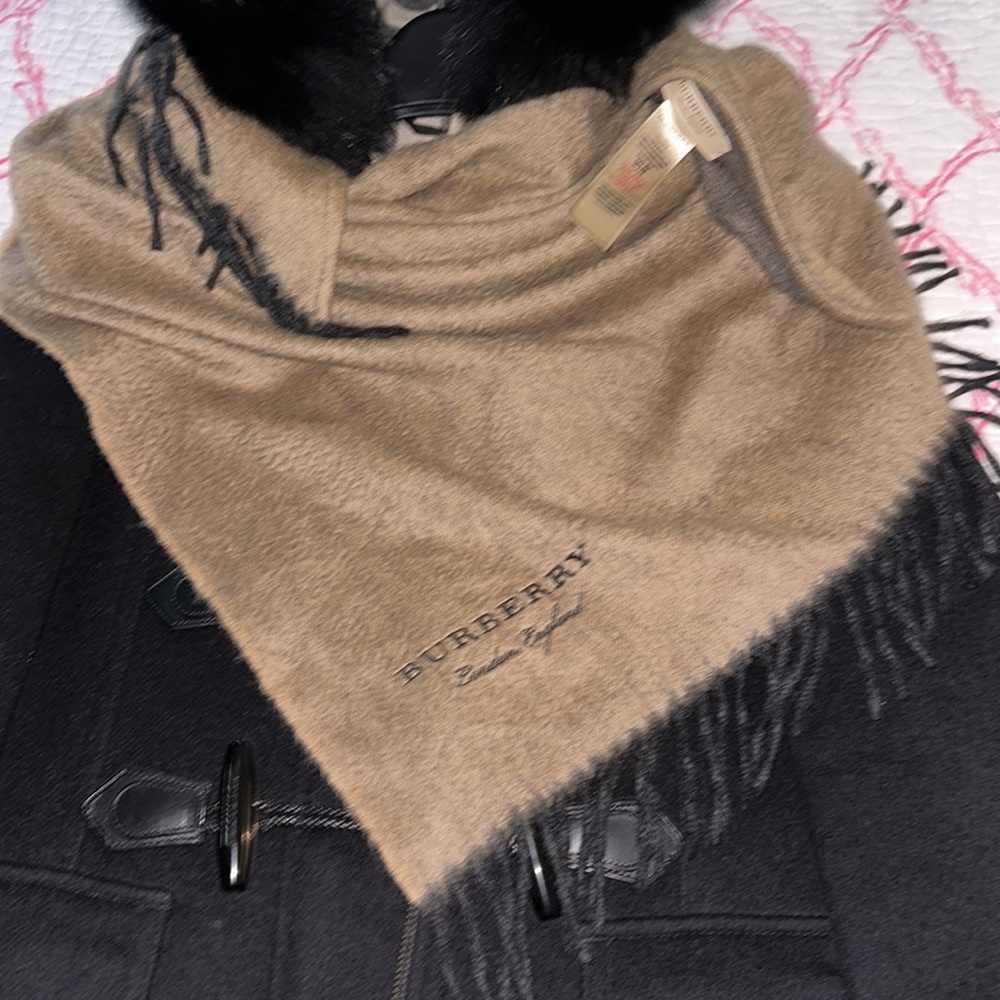 Authentic - rare Burberry mega bandana scarf wrap